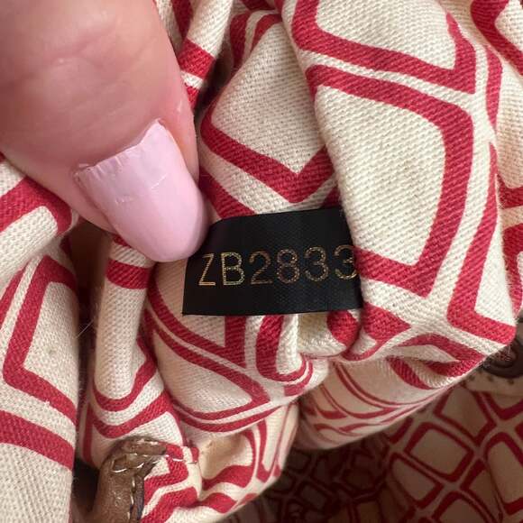 Fossil Red and Yellow Floral Shoulder Bag - Picture 8 of 9